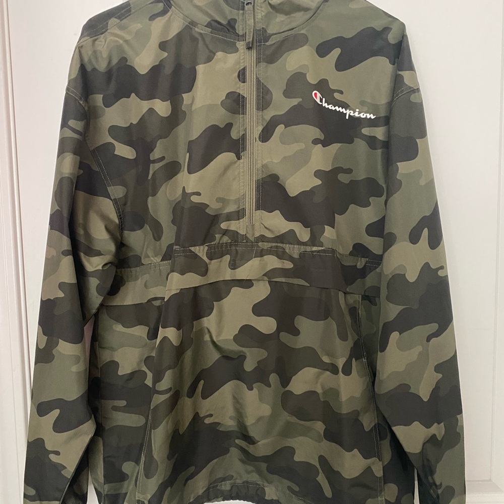 Champion Camouflage Pullover Jacket